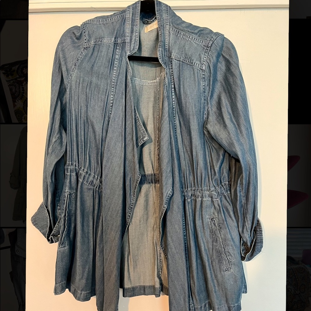 Flowy denim jacket